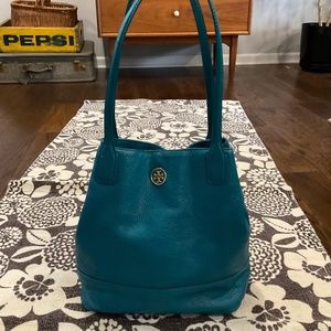 Turquoise TORY BURCH bag